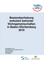 Kurzbericht zur Bestandserhebung ambulant betreute Wohngemeinschaften in Baden-Württemberg