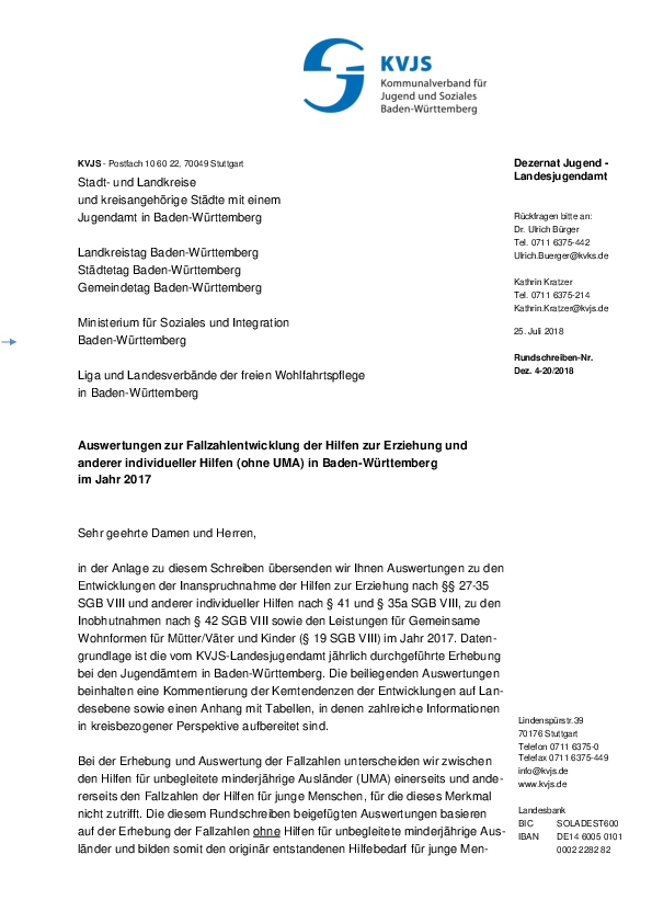 Rundschreiben 20-2018