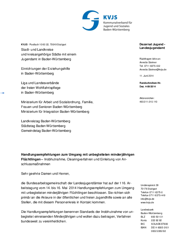 Rundschreiben 09-2014