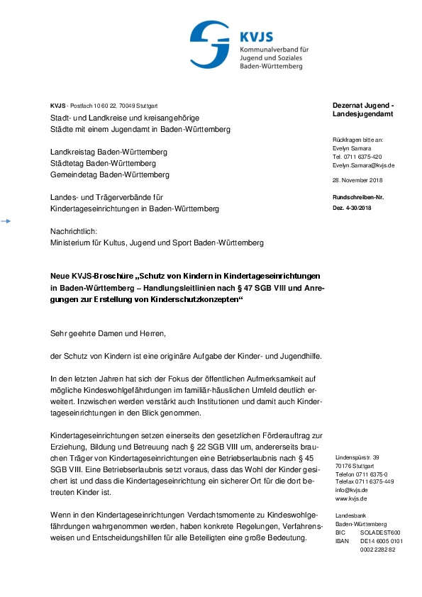 Rundschreiben 30-2018