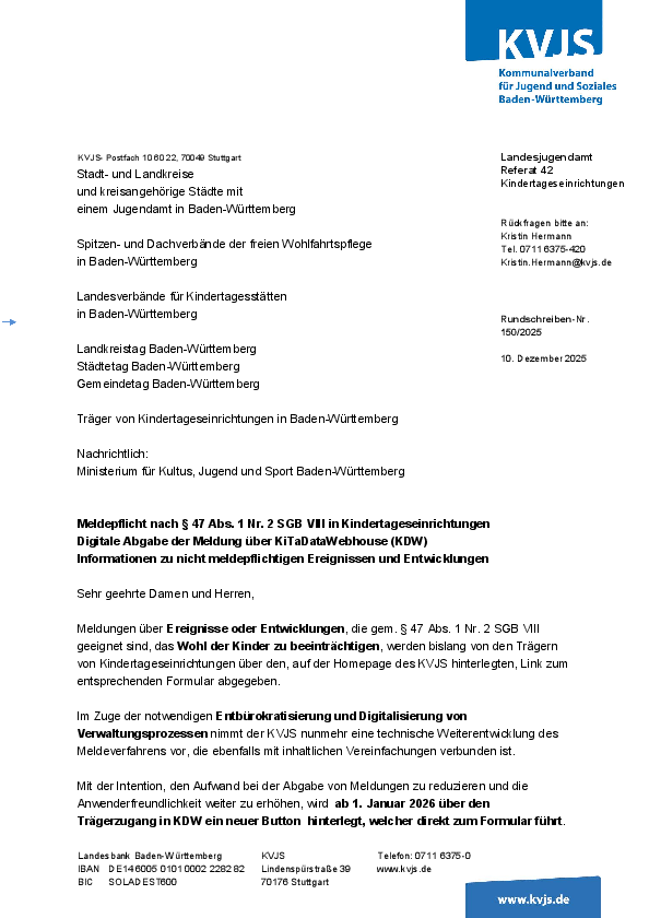 Rundschreiben 150-2025