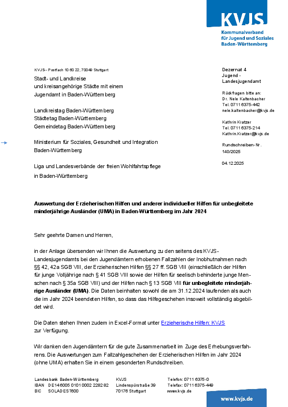 Rundschreiben 140-2025