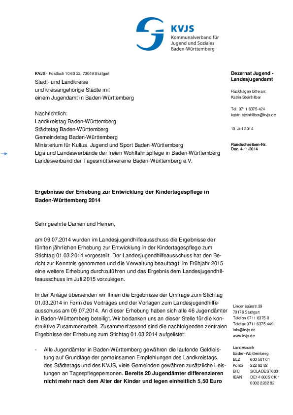 Rundschreiben 11-2014