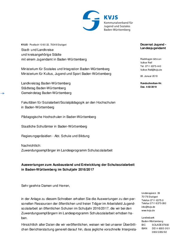 Rundschreiben 02-2019