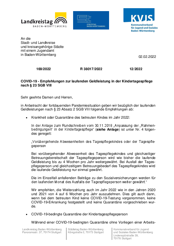 Rundschreiben 12-2022