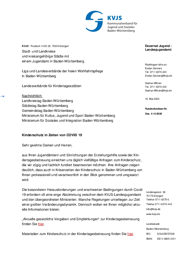 Rundschreiben 14-2020