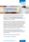 Informationen und Hinweise für das Arbeitsfeld Schulsozialarbeit August 2025