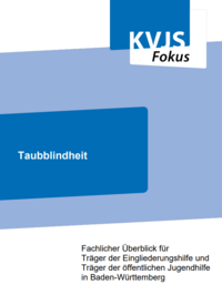 Titelblatt Fokus Taubblindheit