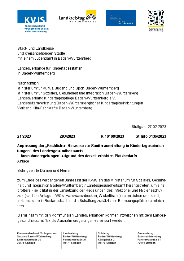 Rundschreiben 21-2023