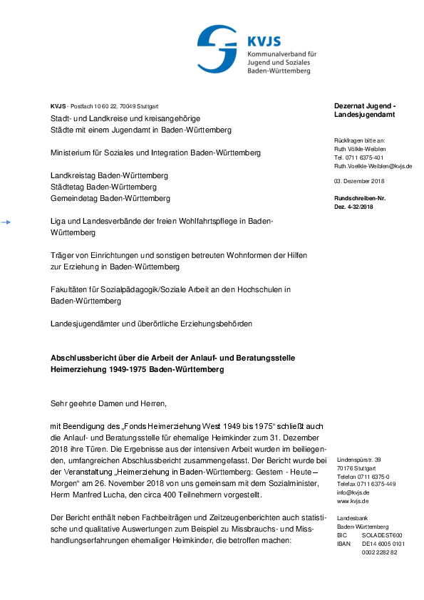 Rundschreiben 32-2018