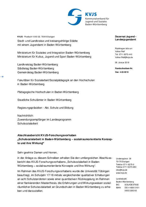 Rundschreiben 03-2019