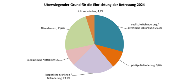 &Uuml;berwiegender Grund neu eingerichteter Betreuungen