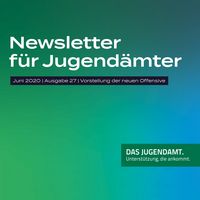 Titelseite: Newsletter für Jugendämter/Juni 2020/Ausgabe 27