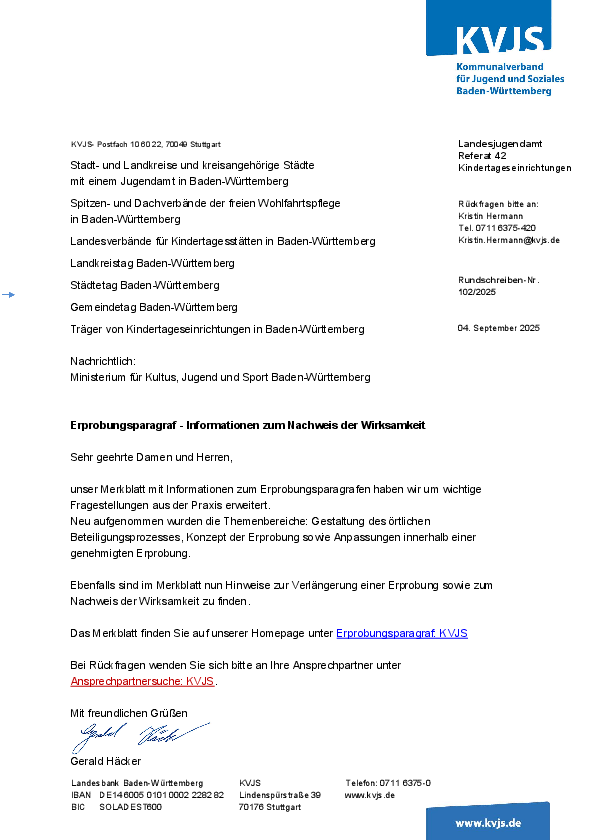 Rundschreiben 102-2025
