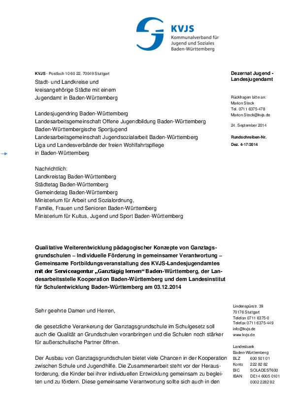 Rundschreiben 17-2014