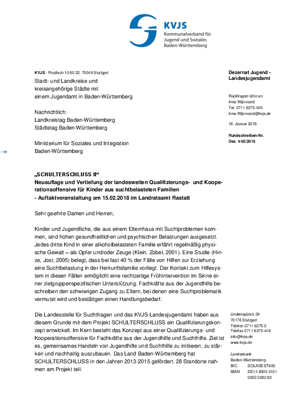 Rundschreiben 02-2018