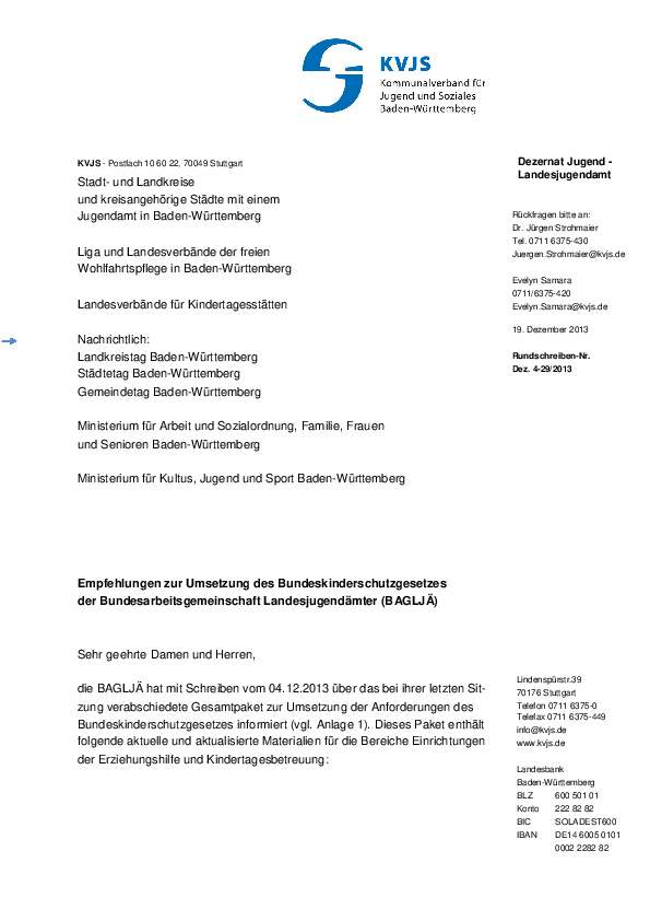 Rundschreiben 29-2013
