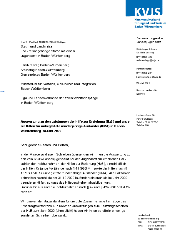 Rundschreiben 94-2021