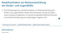 Screenshot der Website: https://www.kvjs.de/jugend/modellvorhaben