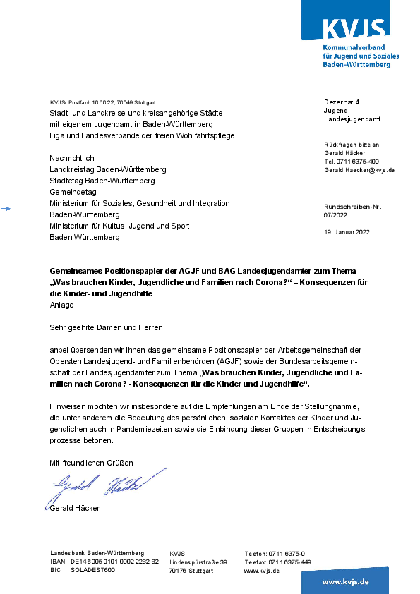 Rundschreiben 07-2022