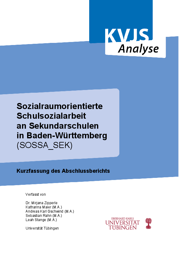 Sozialraumorientierte Schulsozialarbeit an Sekundarschulen in Baden-Württemberg, (März 2022)