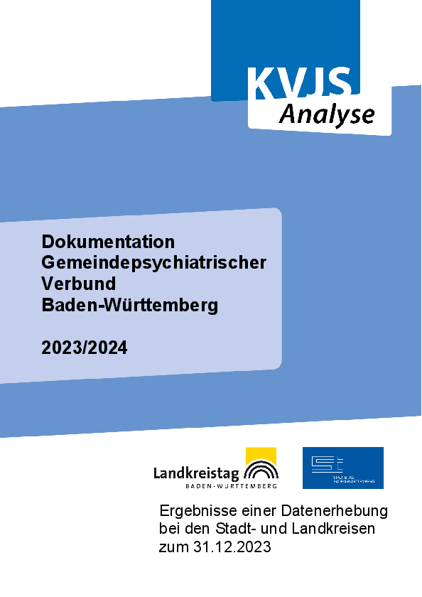Dokumentation Gemeindepsychiatrischer Verbund Baden-Württemberg 2023/24 Dokumentation Gemeindepsychiatrischer Verbund Baden-Württemberg 2023/24