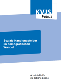 Titelblatt "Soziale Handlungsfelder im demografischen Wandel"
