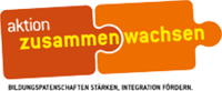 Logo aktion zusammenwachsen