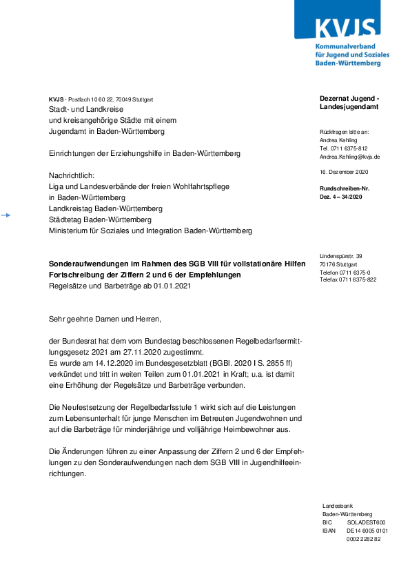 Rundschreiben 34-2020