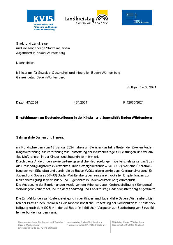 Rundschreiben 47-2024