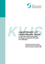 Bericht zur Entwicklung von Jugendhilfebedarf ... 1999 bis 2003, Kurzfassung