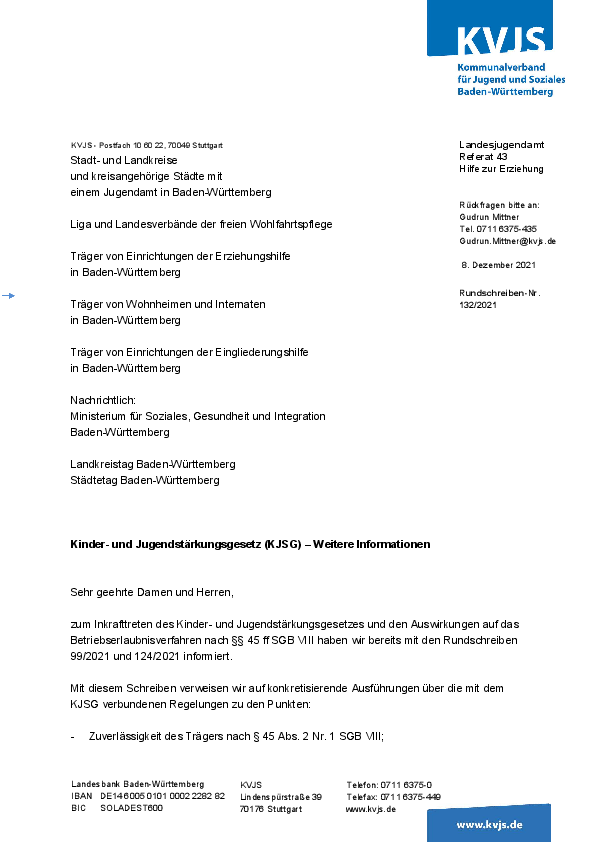 Rundschreiben 132-2021
