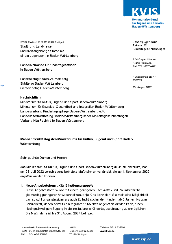 Rundschreiben 95-2022