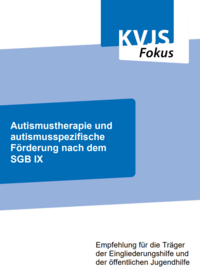 Titelblatt Fokus Autismustherapie