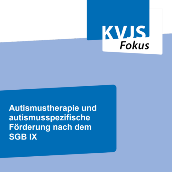 Titelblatt Fokus Autismustherapie