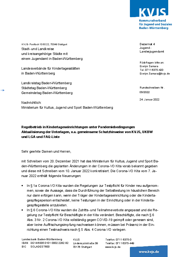 Rundschreiben 09-2022