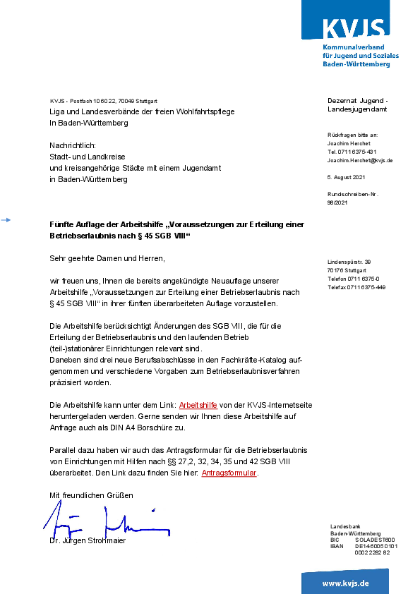 Rundschreiben 98-2021