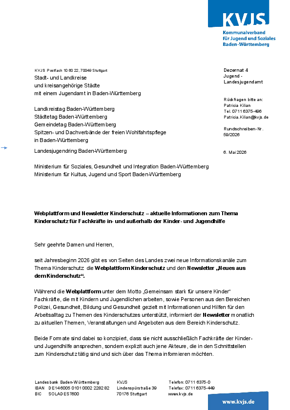 Rundschreiben 59-2026