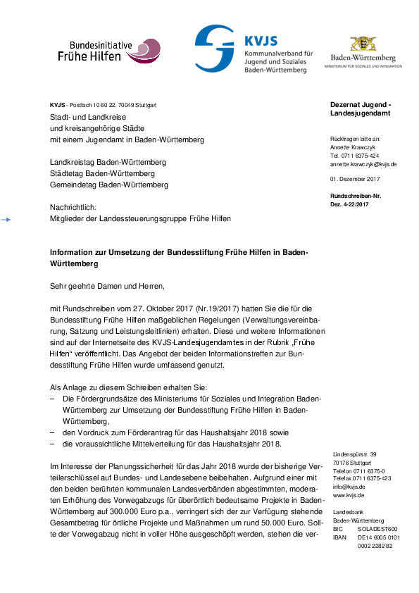 Rundschreiben 22-2017