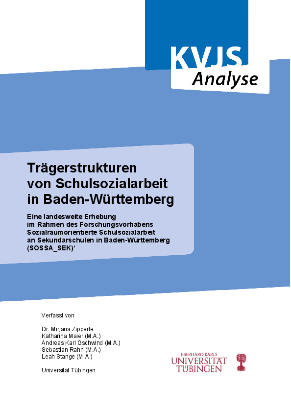 Trägerstrukturen von Schulsozialarbeit in Baden-Württemberg, (März 2022)