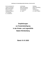 Anlage 1: Empfehlungen KOB