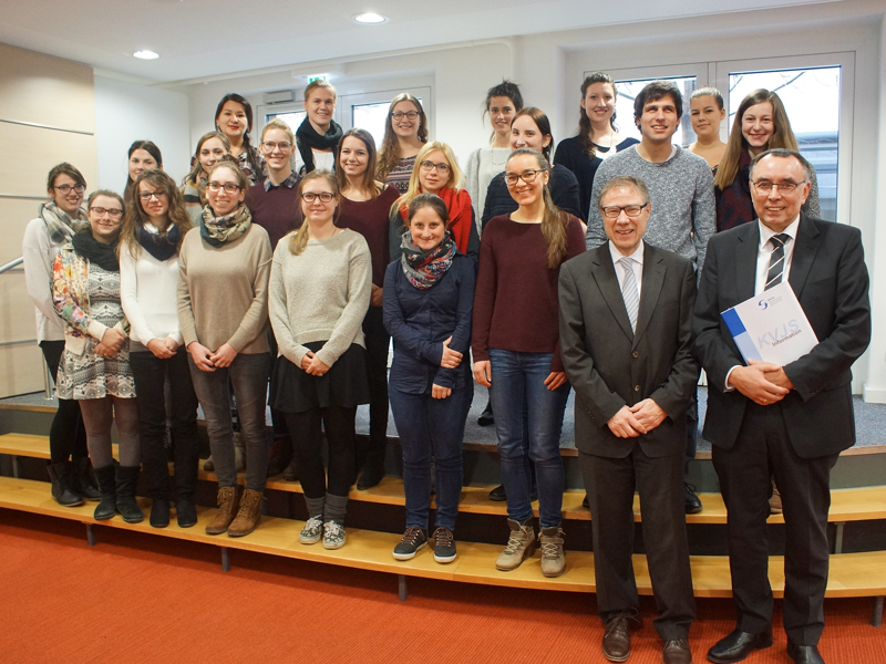 Gruppenfoto der Studierenden